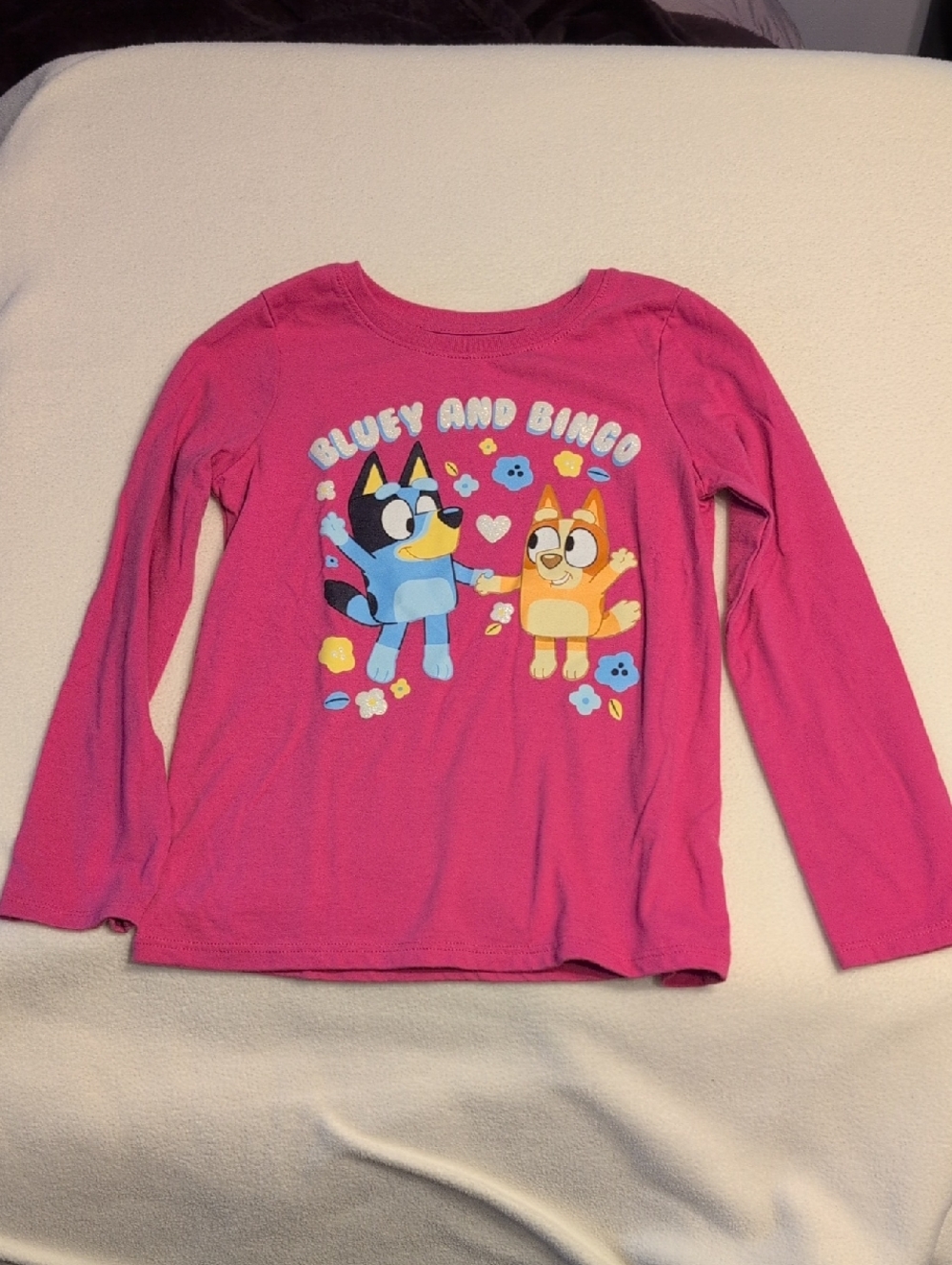 jumping beans Pink 'Bluey and Bingo' Long Sleeve Graphic Tee